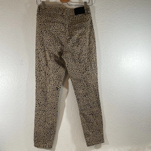 VOLCOM LIBERATOR HIGH RISE JEANS - ANIMAL PRINT SIZE 27 - Picture 8 of 15